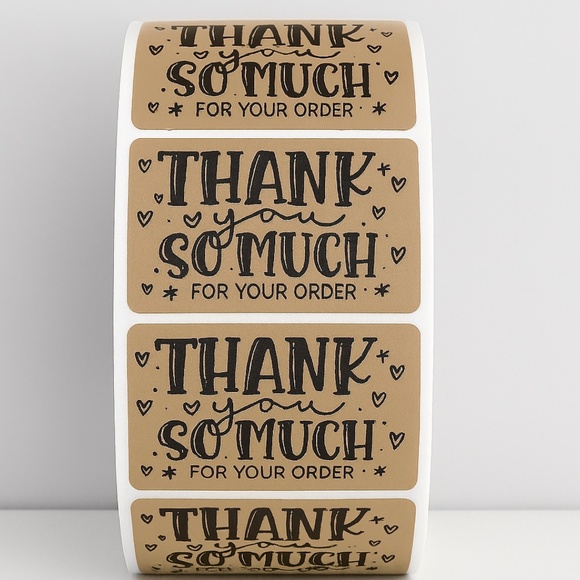 Thank You So Much For Your Order Sticker Small Shop sticker Small Business label - Picture 4 of 11